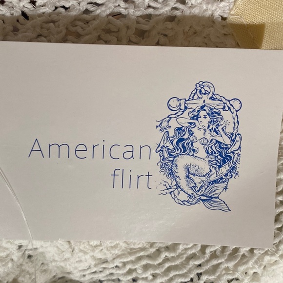 American Flirt Crochet Halter Top - Picture 6 of 7